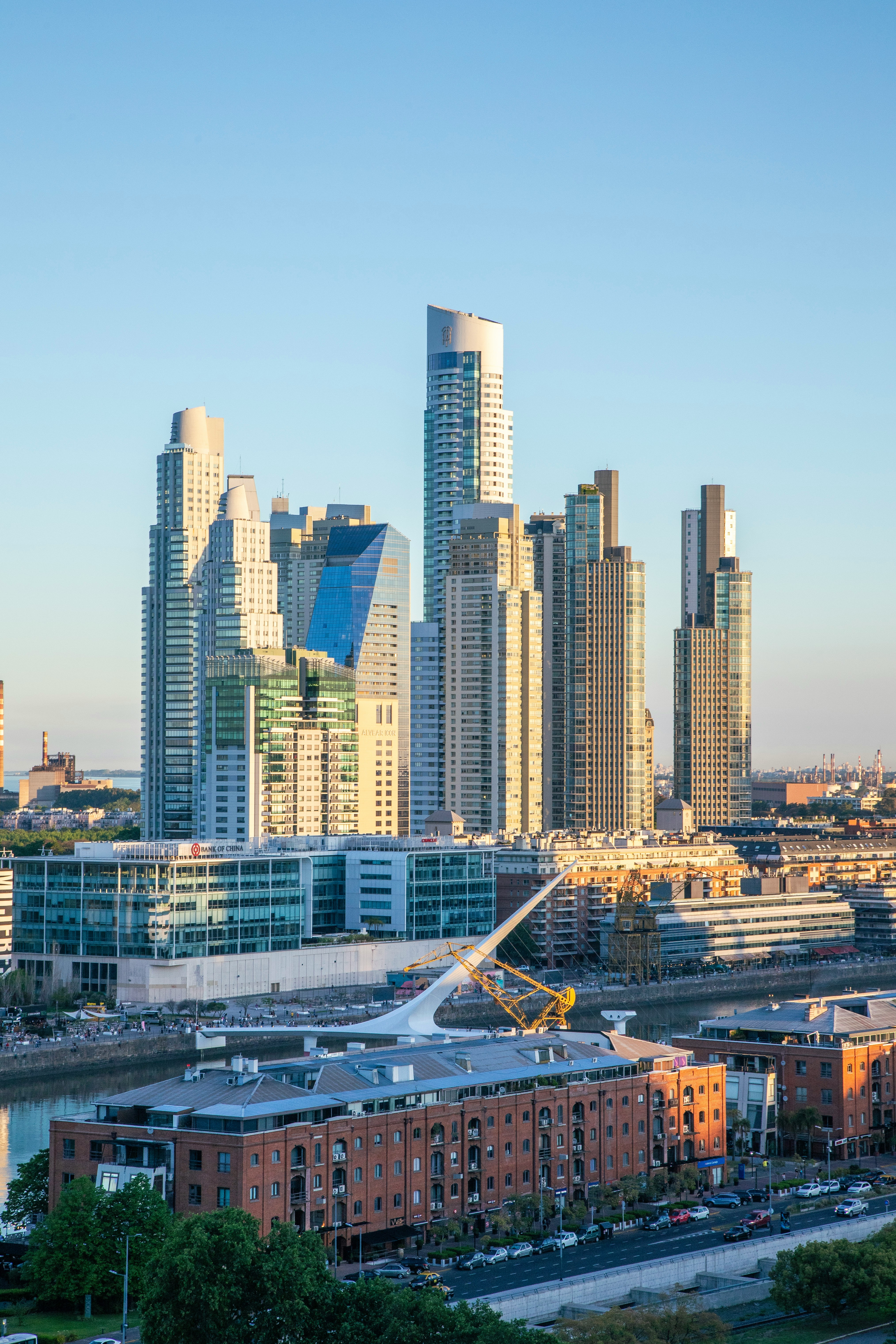 Residential high-rise buildings in Buenos Aires, Argentina